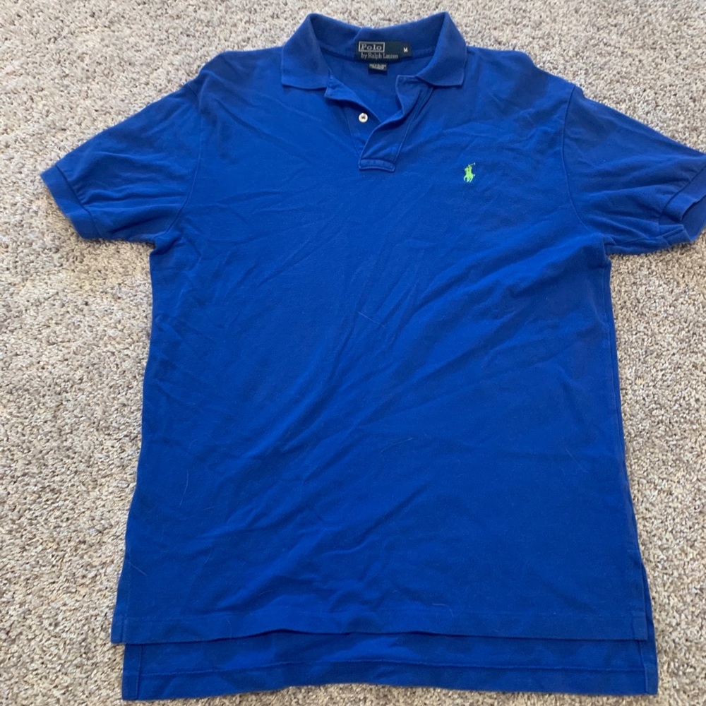 Blue Ralph Lauren polo